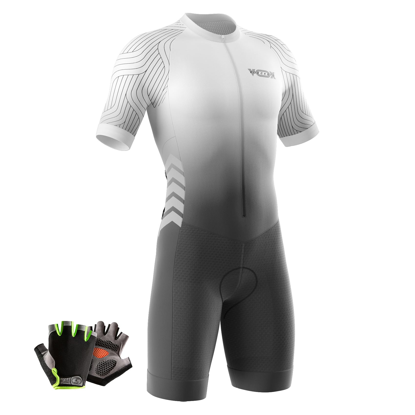 Men's Cycling Skinsuit for Triathlon Athletes Selling Faster
| High Compression Triathlon Suit Ideal for Men's Duathlon