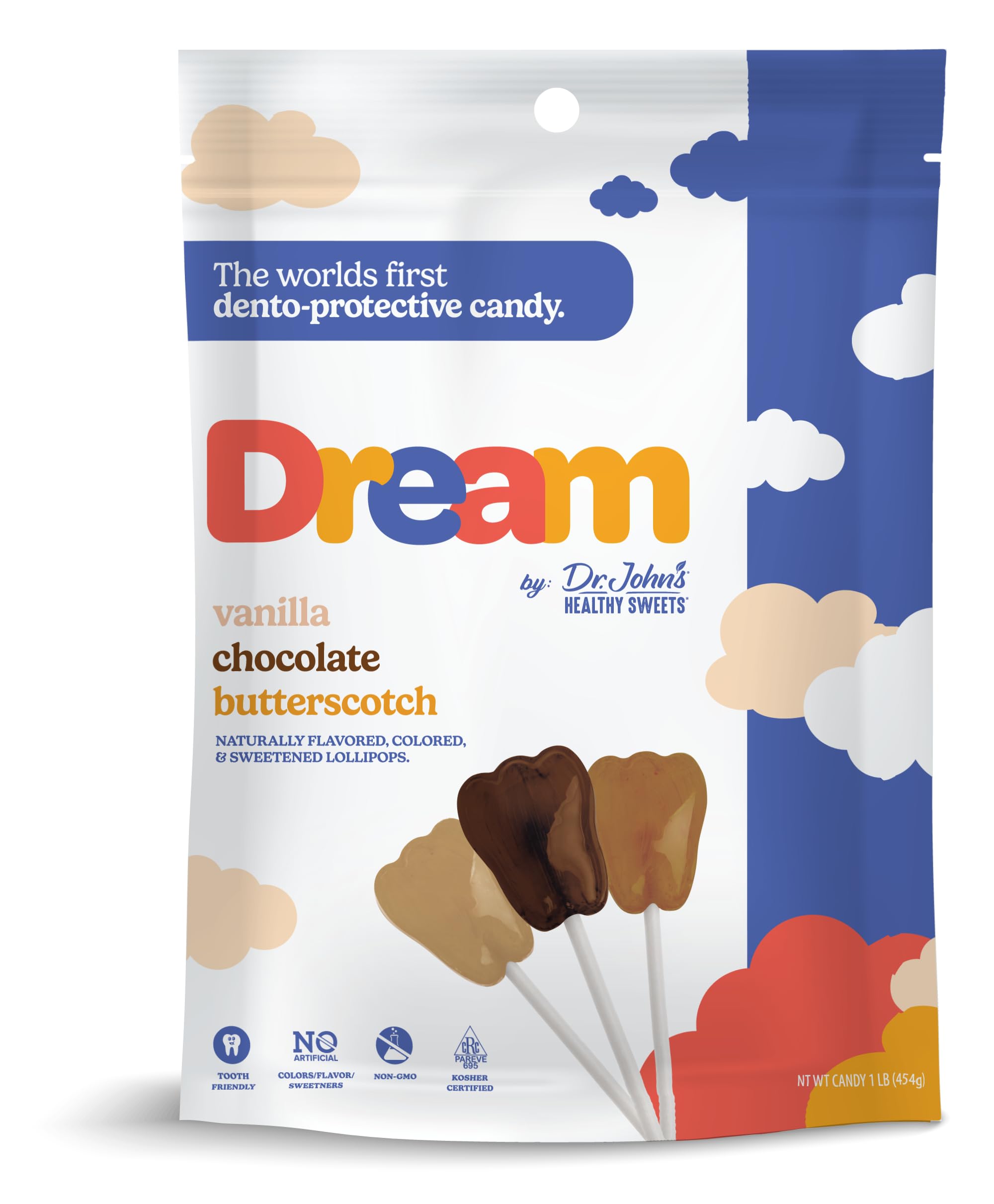 Dr. John's Healthy Sweets Assorted Lollipops for Health-Conscious Kids and Adults
| Dr. John's Healthy Sweets Assorted